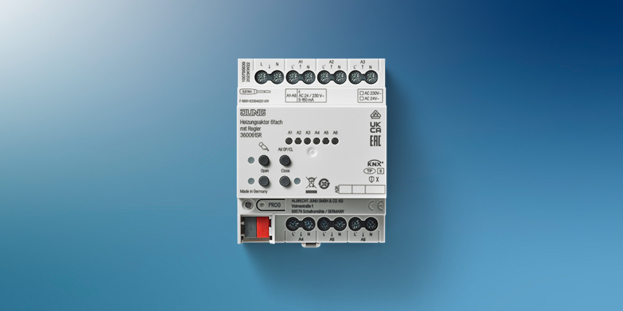 KNX Heizungsaktor 6-fach bei Elektrofirma Jens Stollberg in Erfurt