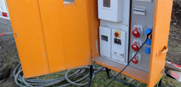 Baustrom bei Elektrofirma Jens Stollberg in Erfurt