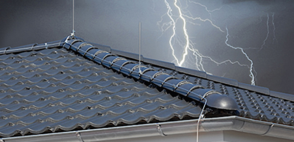 Äußerer Blitzschutz bei Elektrofirma Jens Stollberg in Erfurt